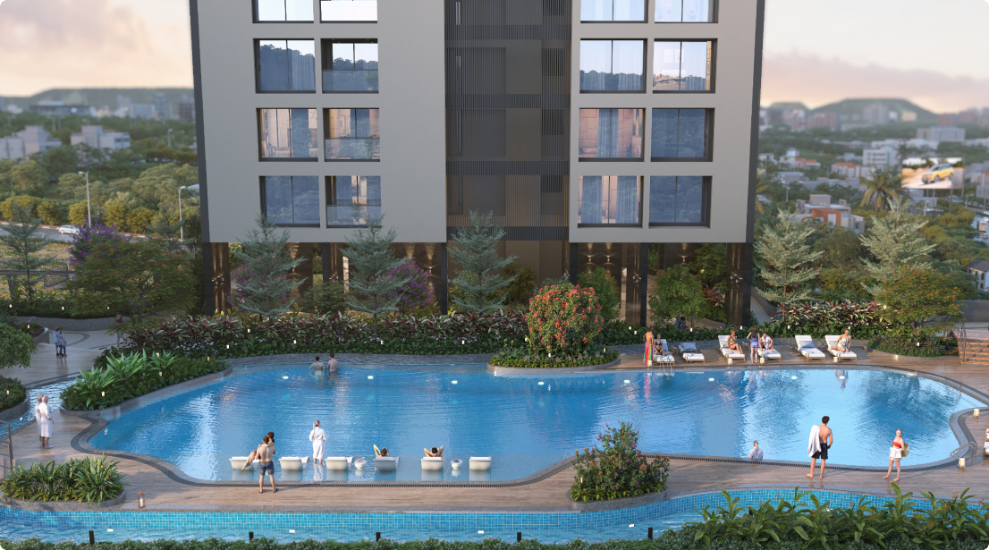 Swimming pool and recreational area